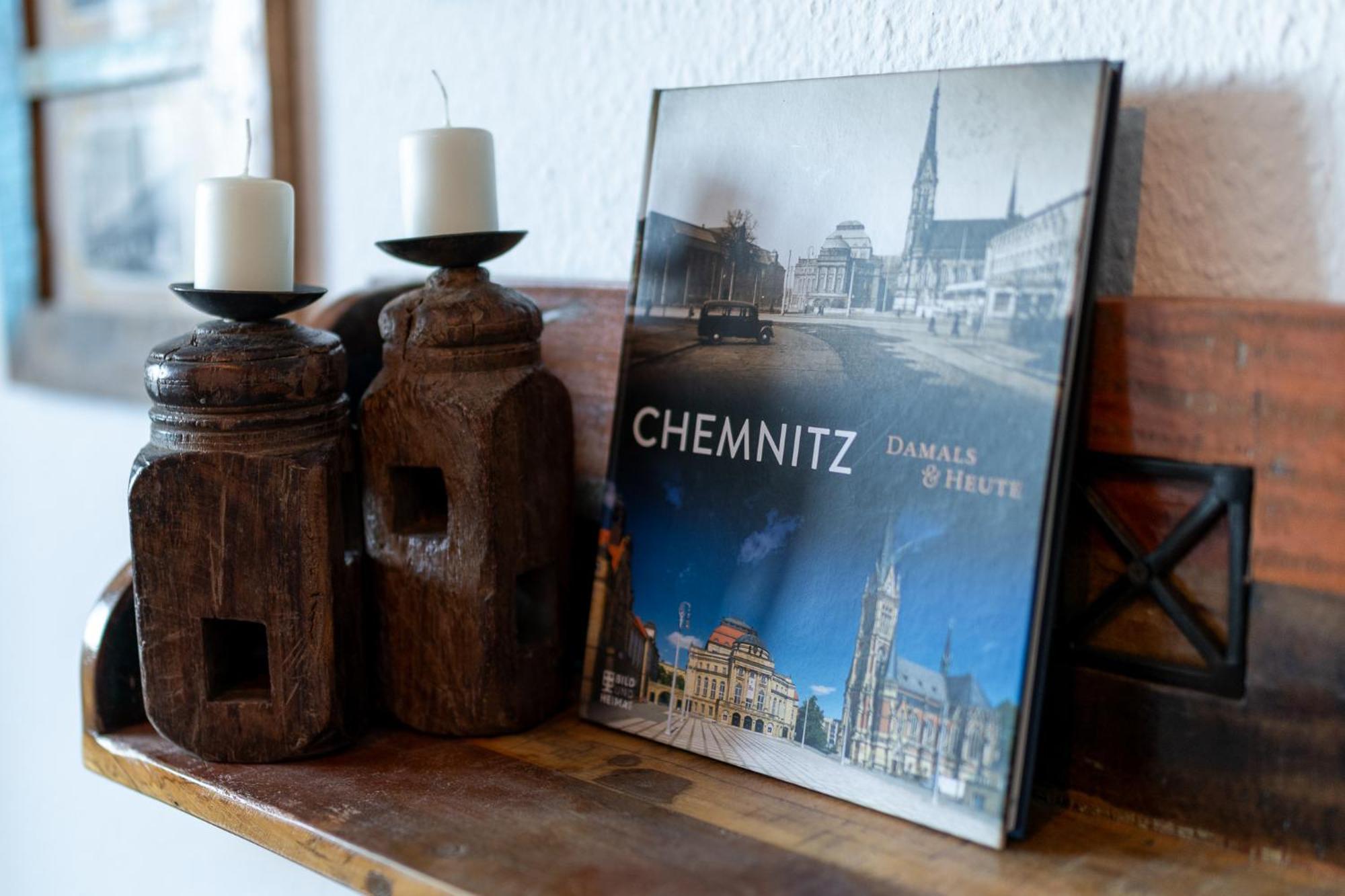 Schlossberg-Domizil Mit Weitblick - Arbeitsplatz, Balkon, Netflix, Badewanne & Yogamatte Chemnitz Dış mekan fotoğraf